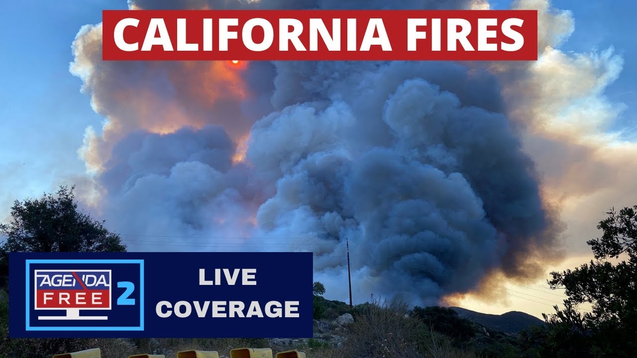 LIVE CALIFORNIA FIRES COVERAGE: Creek Fire, Valley Fire, El Dorado Fire