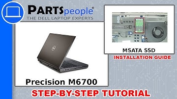 Dell Precision M6700 (P22F001) MSATA SSD How-To Video Tutorial