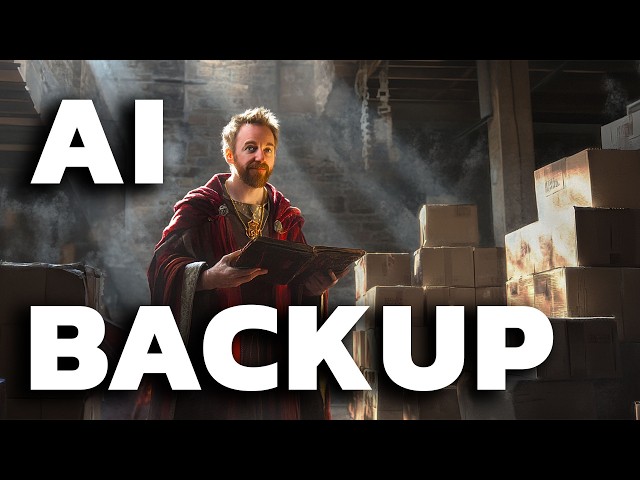 How to Backup ANYTHING with AI