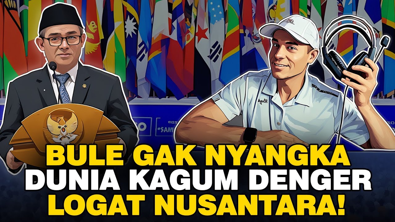 BULE KAGET!😲Menteri Berpidato Pakai Bahasa Indonesia Di Depan UNESCO! Resmi Diakui Dunia!