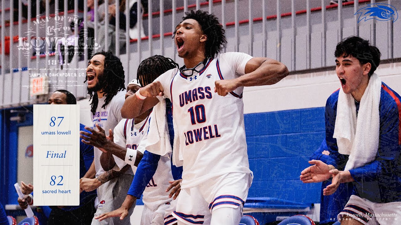 Men's Basketball | UMass Lowell vs Sacred Heart Highlights (12.16.25)