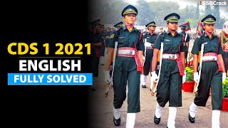 CDS 1 2021 English Answer Keys [Fully Solved] screenshot 3