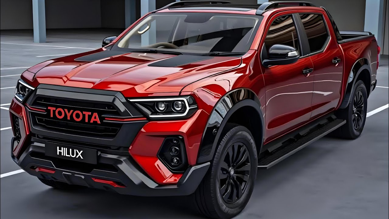 2026 Toyota Hilux pickup Truck First Look, High - Tech Features powerful Engine and Smart.