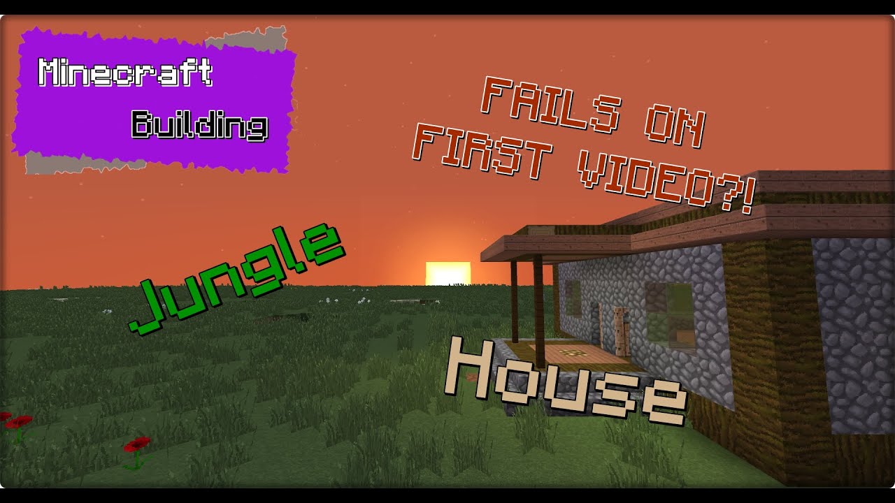 Minecraft Building | Episode 1 | Jungle House | SpeedBuild - YouTube