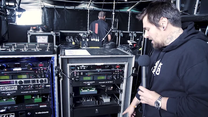 In Flames' tech Fish talks about Bryce Paul's setup