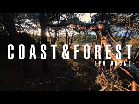 Volando DRONE FPV en el MONTE y en la COSTA 🚁🏝️🌲