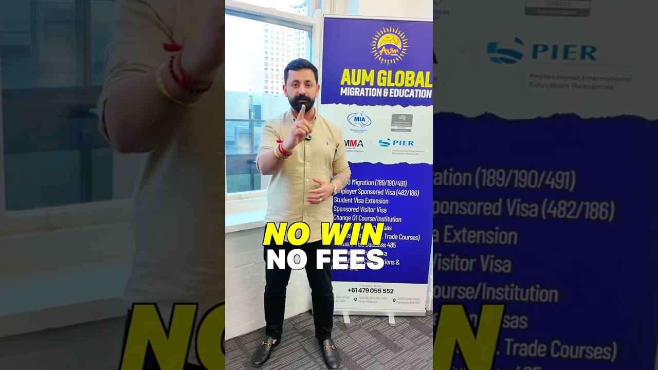 No Win No Fee | Apply 482 & 186 Visa with AUM Global Migration