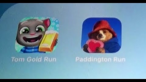 Talking Tom Gold Run Vs Paddington Run
