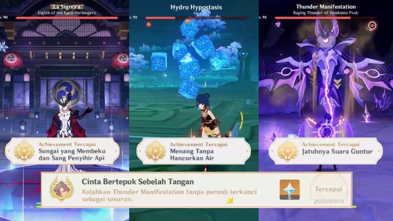 Inazuma Boss Hidden Achievement Update 2.1 | Genshin Impact