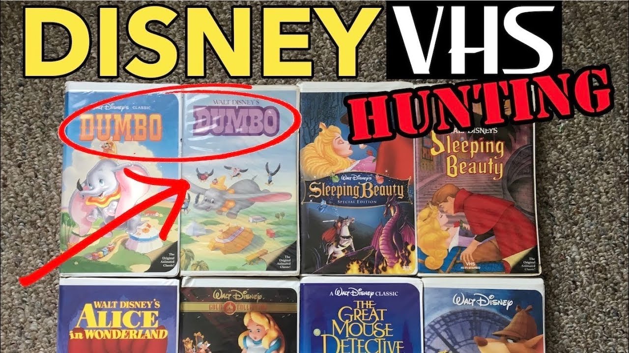 Disney Vhs Hunting 3 Amazing Flea Market Pickups And Surprise Rare Finds Youtube