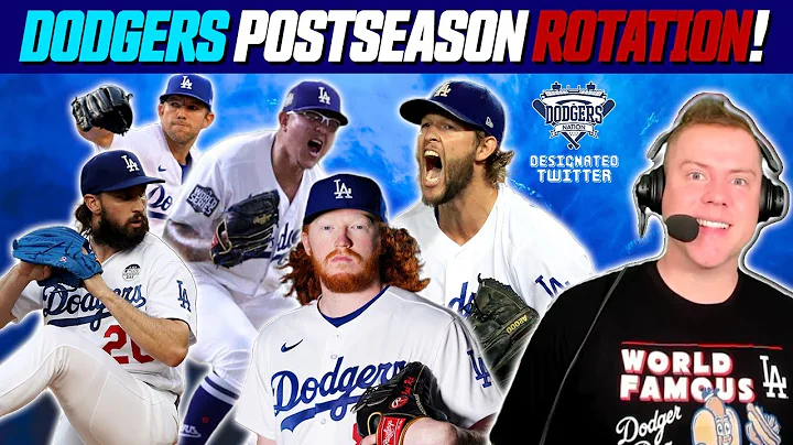 Dodgers Postseason Rotation Breakdown, How LA Will Use Dustin May, Who Will Start Game 1 For LA?