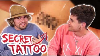 REVEALING KIANS SECRET TATTOO!!