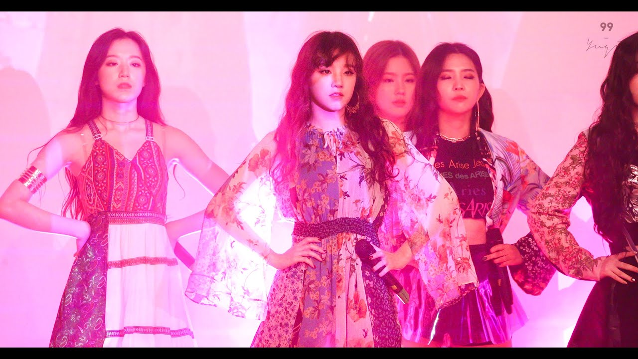 [4K 60p] 181002 (여자) 아이들 우기 직캠 Light My Body Up ( (G)I-DLE YUQI CAM )