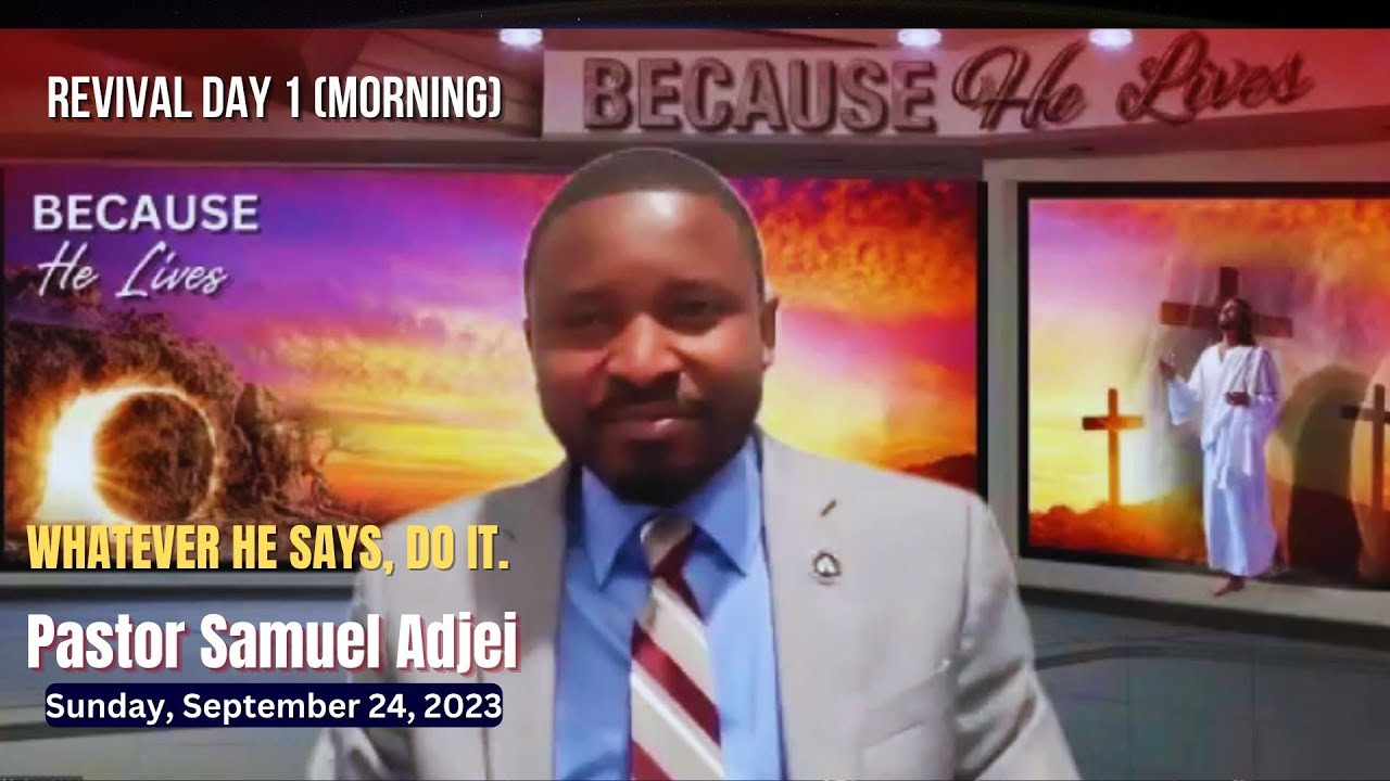 DAY 1 PASTOR SAMUEL ADJEI OHIO PRAYER LINE REVIVAL YouTube