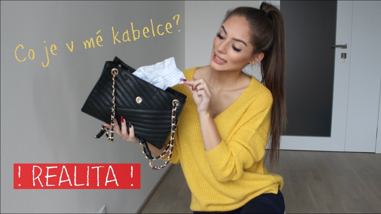 Co je v mé kabelce? (REALITA!)