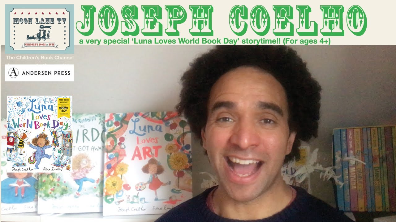 ‘Luna Loves World Book Day’ storytime with author/poet Joseph Coelho (for ages 4+)