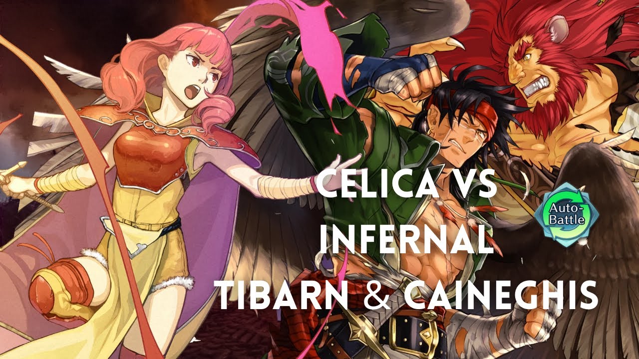 [FEH] Limited Hero Battle - Brave Celica True Solo vs Infernal Tibarn & Caineghis