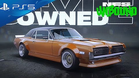 Mercury Cougar | Need for Speed Unbound (PS5) Car Customization Gameplay