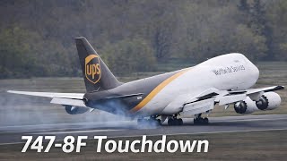 UPS Boeing 747-8F ( N620UP ) Approach and Landing at Cologne Bonn Airport CGN 12.04.2026