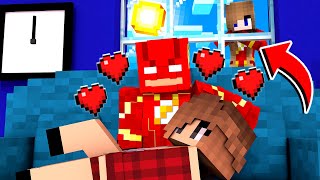 A FLASHGIRL VIU O SEU NAMORADO BEIJANDO OUTRA MENINA NO MINECRAFT