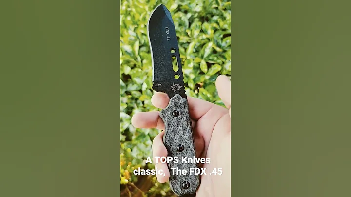 The Honorably discharged FDX .45 from TOPS Knives.  Collectors item!  @TOPSKnivesofficial #edc