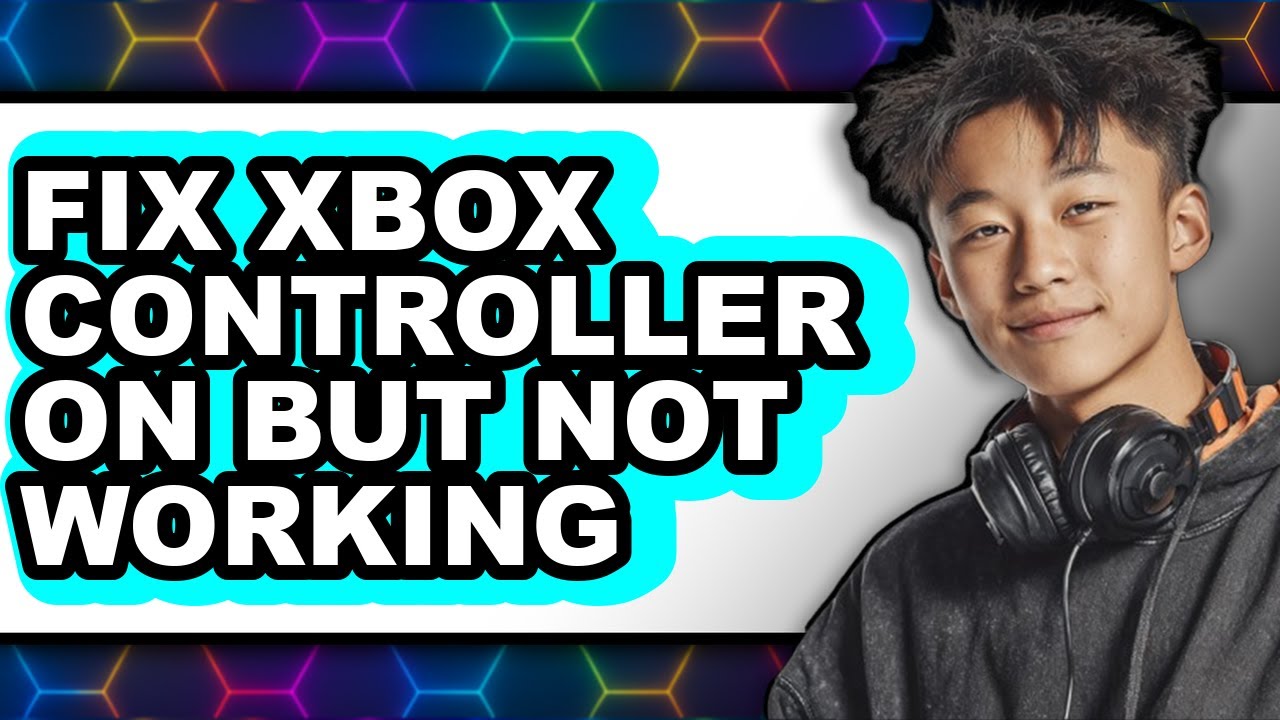 How to Fix Xbox Controller on but Not Working (only Way) - YouTube