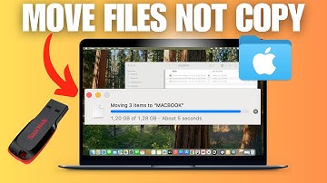 How to Transfer Files on MacBook | Move Files Not Copy on MacBook | Beginner Guide (2025)