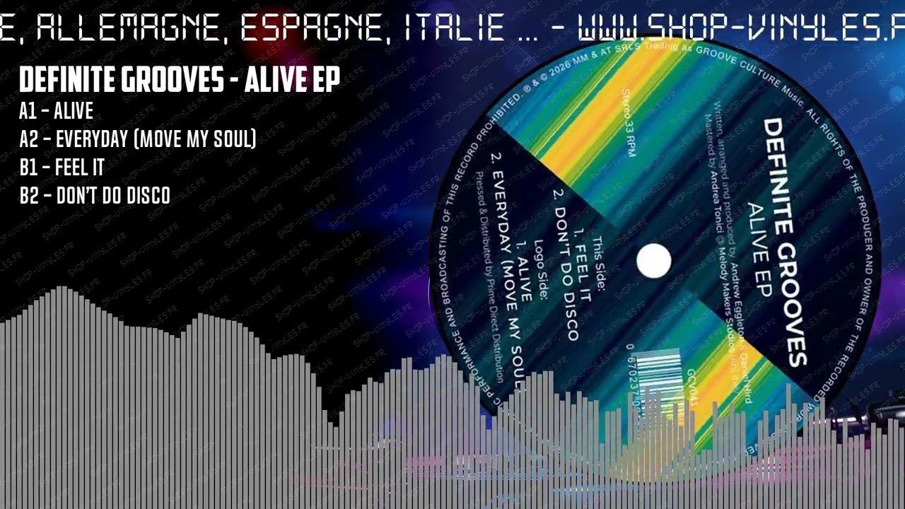 Definite Grooves - Alive EP [BLACK] (GCV041) - YouTube