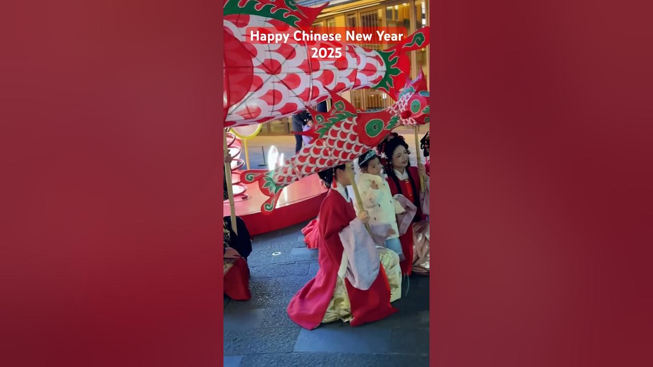 Happy Chinese New Year 2025 #china #cny2025 #shanghai Happy Chinese New Year 2025 #china #cny2025 #shanghai