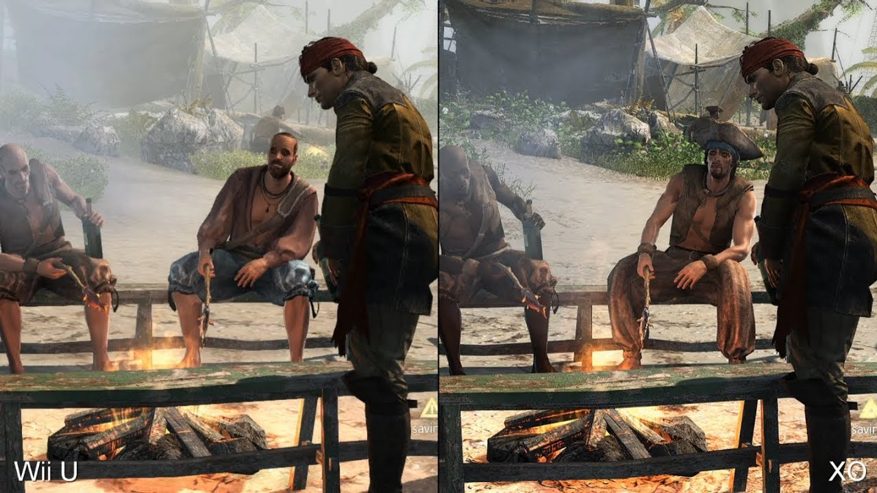 Assassin's Creed 4 Wii U vs. Xbox One Comparison YouTube