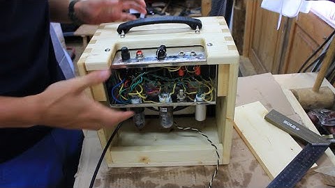 Building a Tweed Champ Cabinet - Part 6