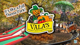 This Pumpkin Patch Feels Like a THEME PARK?! | Our First Visit to Vala’s