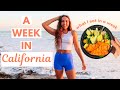 A Week In My Life In California | what I eat in San Diego, wholesome vlog, workouts & farmers market