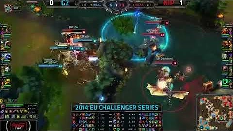 NIP Alex Ichi Orianna VS G2 Ocelote Xerath Game 2 Highlights   2014 EU CS Summer 2 HQ