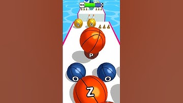 AZ Run Game ـ ASMR Ball Run level 165 #Rungame