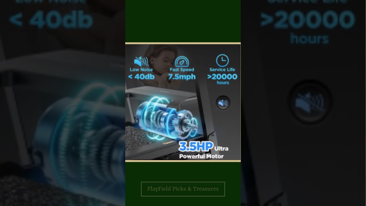 Unleash Your Fitness Potential with the Home Portable Folding Electric Treadmill - Adjustable Inc...