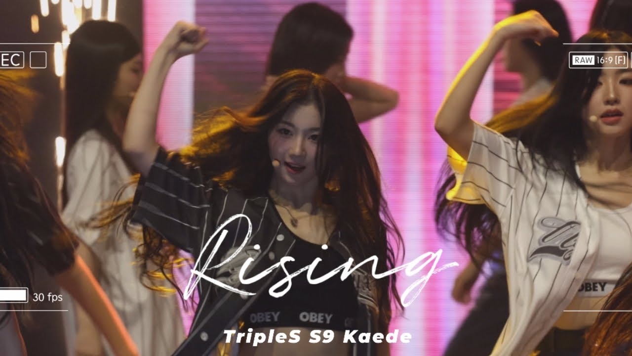 [4K] 240706 트리플에스(tripleS) - 'Rising' 카에데(Kaede) 팬콘서트 직캠 - YouTube