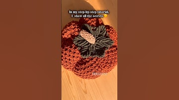 🎃Full tutorial on my YouTube channel only for members of "Macramé Tutorials Club" level and above