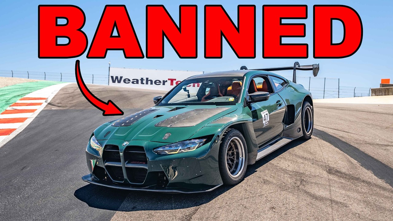 My M4 GT3 Got BANNED from Laguna Seca. - YouTube