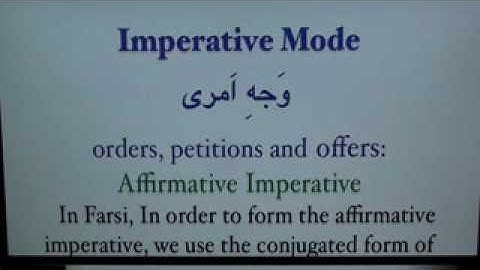 Farsi Lessons - Lesson 15