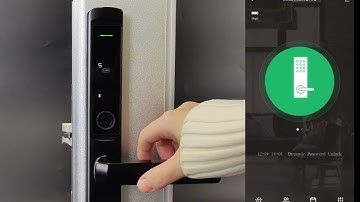 952 Smart Lock Tuya App Connection Settings
