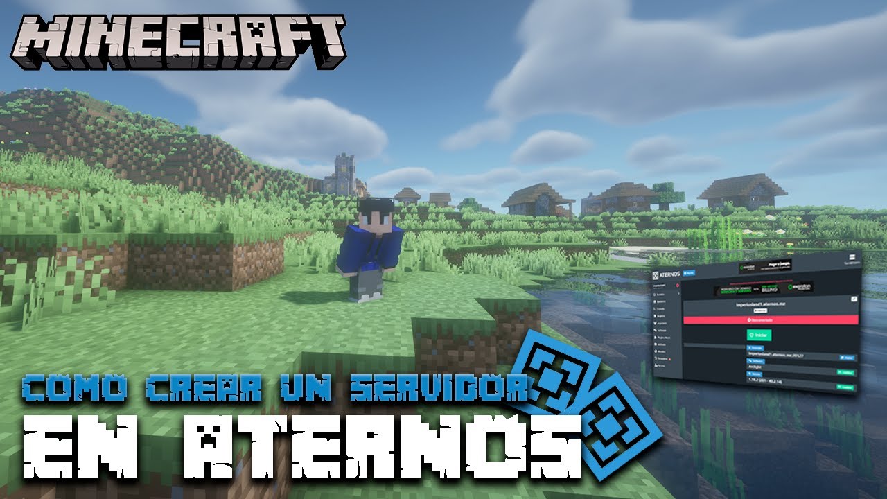 Como crear un SERVIDOR de MINECRAFT en Aternos [GRATIS] (2024) - YouTube