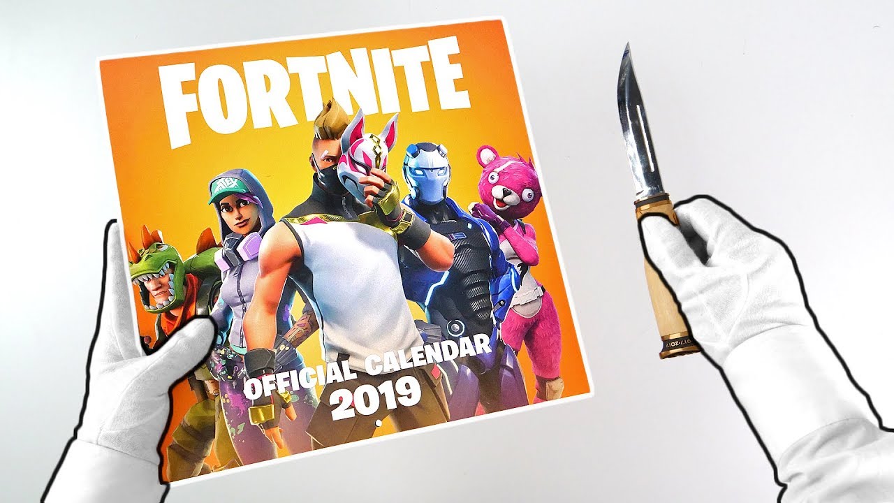 Fortnite 2019 Calendar Unboxing Deep Freeze Skin Bundles Season - fortnite 2019 calendar unboxing deep freeze skin bundles season 7 battle royale