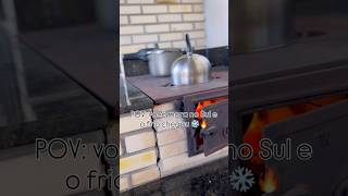 POV: você mora no Sul e o frio chegou ❄️🔥 #vlogcomigo #rotinadodia #riograndedosul #frio #rotina