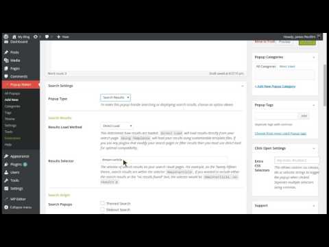 Search Results Popup using Search Popups Extension for Popup Maker.webm