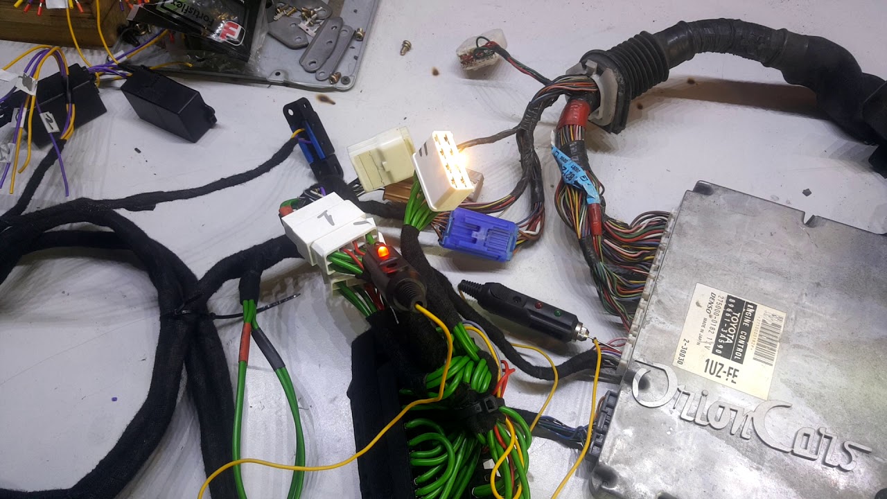 1uz fe vvti: поставил и завел. Правый руль - YouTube