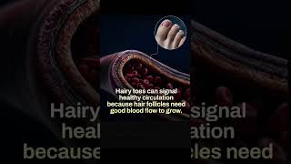 Hair on your toes is more than just genetics 👣🩸