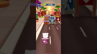 Talking Tom D Run - Talking Angela Exciting Perfect Skateboard