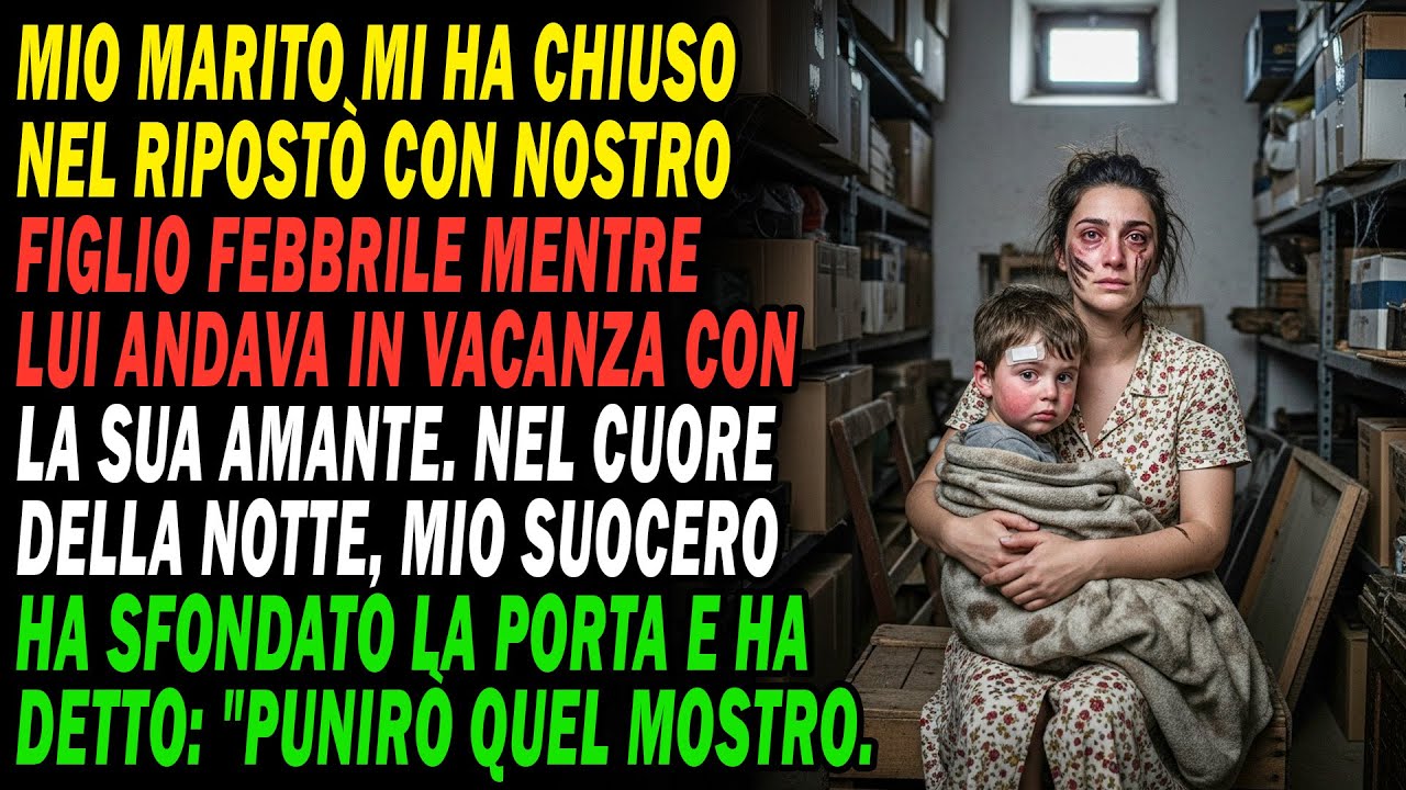 Manžel mě zavřel i s pětiletým synem v horečkách do sklepa, aby odjel na dovolenou se svou milenkou. Když jsem bušila na dveře a prosila ho, ať nás pustí, protože Leo potřebuje doktora, jen se...