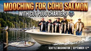 Cut Plug Charter September 12th 2026 Mooching for Coho in Seattle